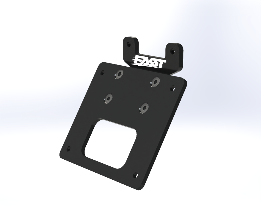 Porta Targa estraibile scooter