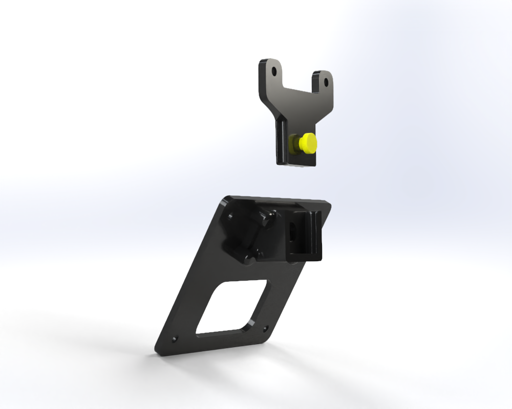 Porta Targa estraibile scooter