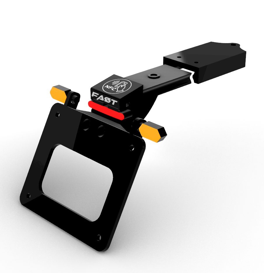 PORTATARGA ESTRAIBILE ITALIANO 50CC