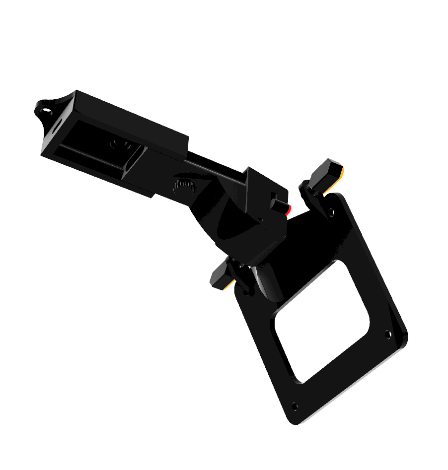 PORTATARGA ESTRAIBILE ITALIANO 50CC