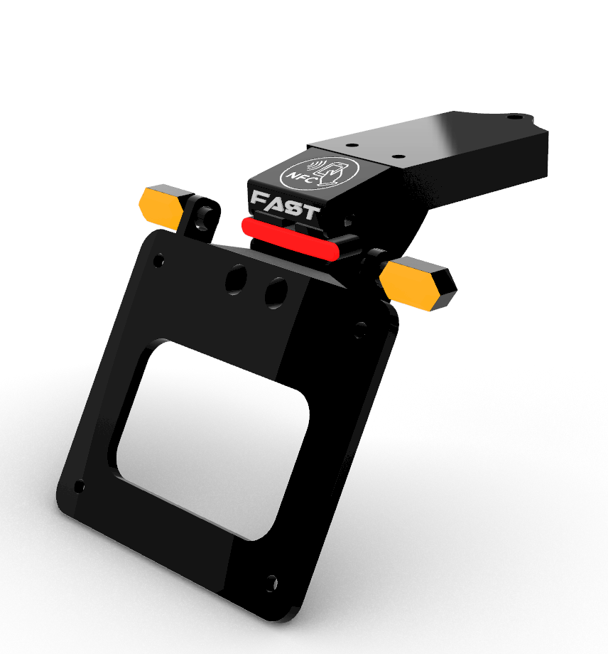 PORTATARGA ESTRAIBILE ITALIANO 50CC