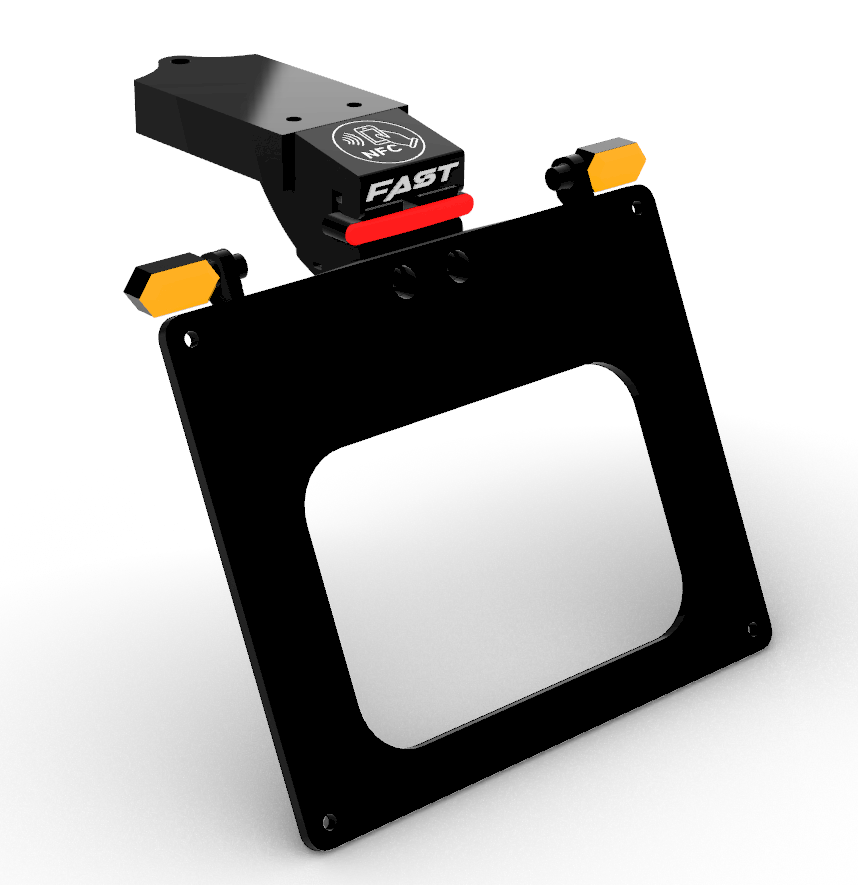 PORTA TARGA ESTRAIBILE AUSTRIACO