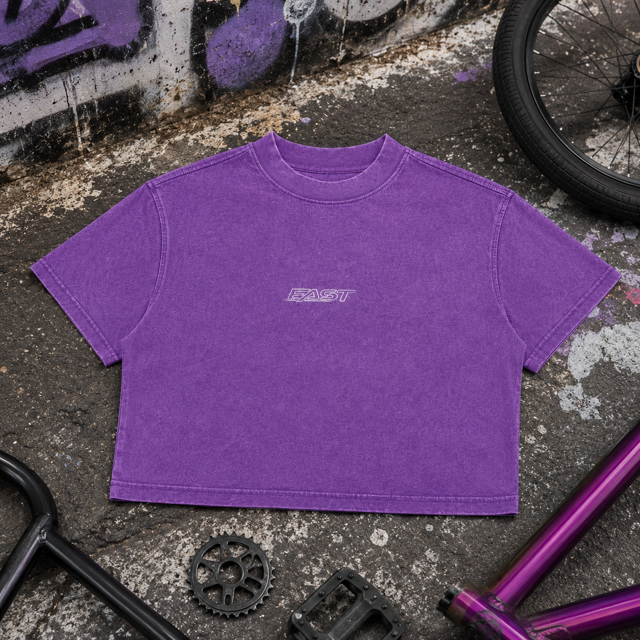 T-shirt Crop da donna